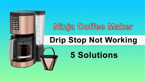 ninja coffee maker not working